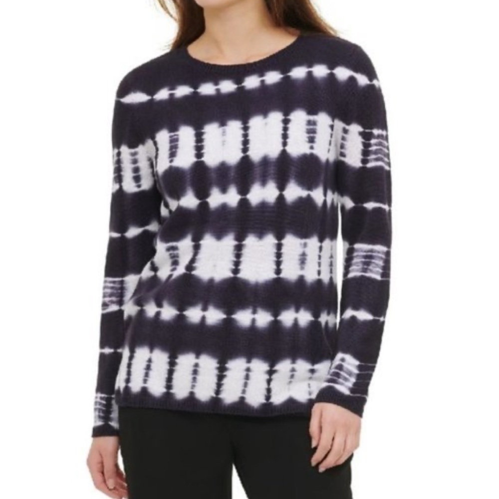 Calvin Klein Tie Dye Crewneck Sweater NEW